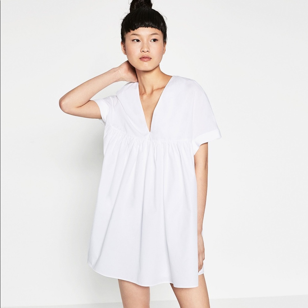 White Zara Dress